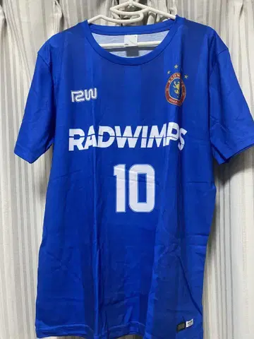 RADWIMPS 축구 유니폼 티셔츠 블루