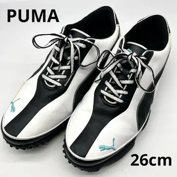 PUMA 골프화 화이트/블랙