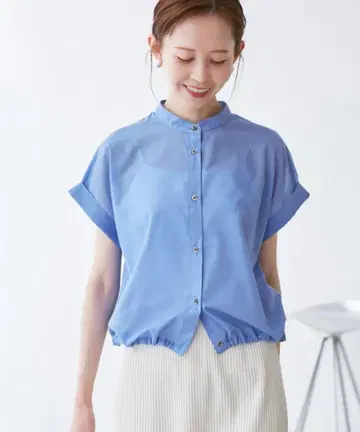 벌룬 헴 시어 셔츠