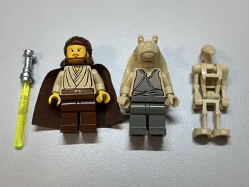 LEGO 레고 스타워즈 콰이곤 진 자자 빙크스 미니 피규어