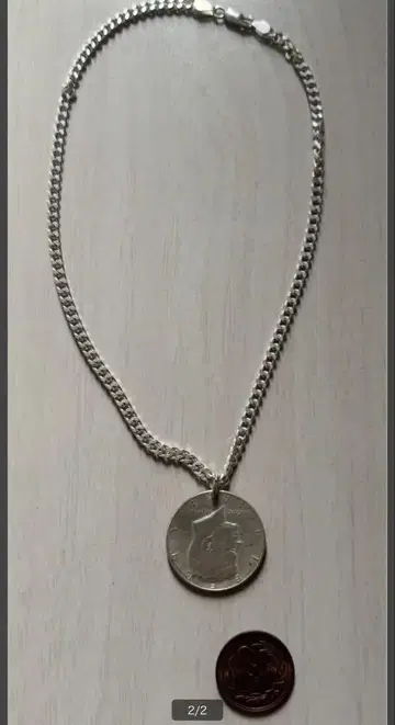 vintage silver925 메달 목걸이 빈티지 실버