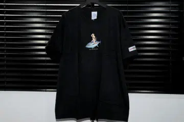 아이리 피싱 클럽 참치 GIRL TEE 반팔 티셔츠 XL 블랙
