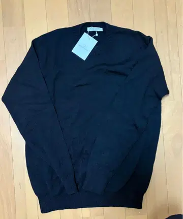 UNITED ARROWS 블랙 니트 스웨터