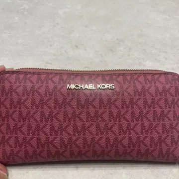 MICHAEL KORS 로즈 핑크 장지갑