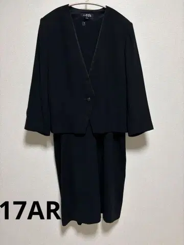 도쿄 이긴 블랙 포멀 자켓 원피스 2세트 17AR
