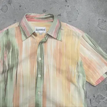 90s 마블 타이다이 유로 구제 의류 셔츠 vintage