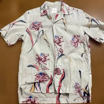 Paul Smith 꽃무늬 반팔 셔츠 M