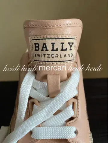 미사용 BALLY 가죽 스니커즈