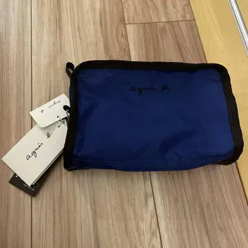 agnis b. 나일론 파우치 파랑