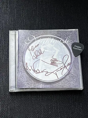 NIGHTWISH 친필 사인 CD ONCE 나이트위시 피크 포함