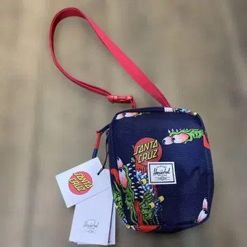 Herschel Santa Cruz 숄더백 네이비/레드
