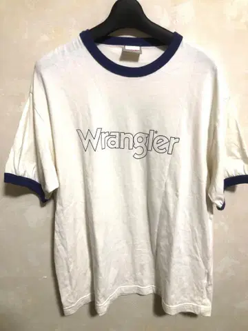Wrangler 티셔츠 화이트/네이비