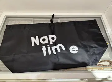 새상품 naptime nissy 니시지마 타카히로 에코백 블랙