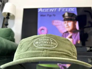 호주 McTavish Surf 서프 코듀로이 캡 그린