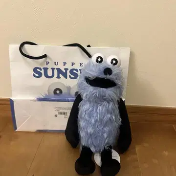 스슨 공식 봉제 인형 오다이바 후지TV 굿즈 한정판 퍼펫 스슨