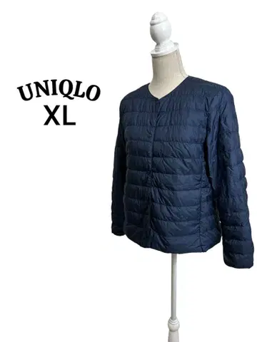 UNIQLO 울트라 라이트 다운 자켓 XL 네이비 이너다운