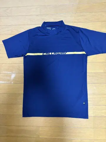 Callaway 골프 모크넥 셔츠 M 사이즈 네이비