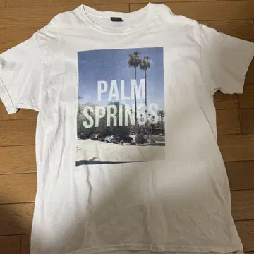 PALM SPRINGS 티셔츠 화이트