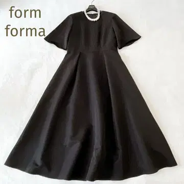 택 포함 새상품 form forma 도쿄 소와르 포멀 원피스 롱 XL