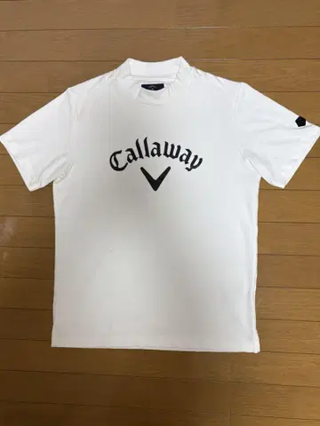 Callaway 모크넥 셔츠 M 사이즈 화이트