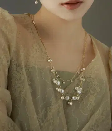 niana 펄 2연 목걸이