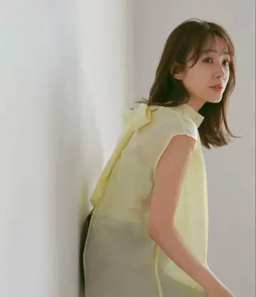 nwith. 백리본 시어 블라우스