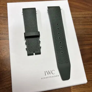 IWC 포르투기즈 크로노그래프 정품 고무 벨트