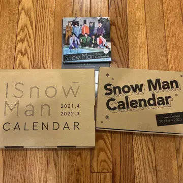 SnowMan 공식 달력 3년분 2021 2022 2023 2024