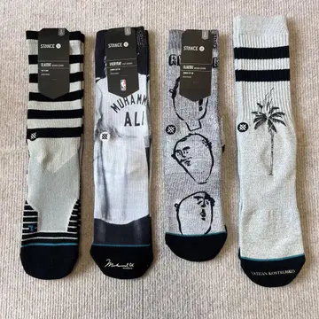 스탠스 삭스 STANCE SOCKS 양말 4켤레 세트