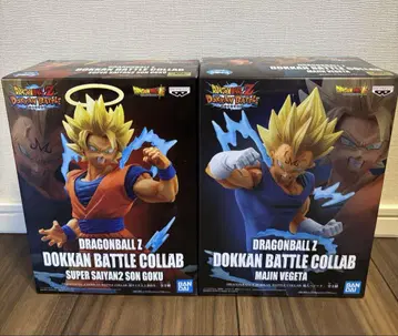 드래곤볼 Z DOKKAN BATTLE 콜라보 피규어 2체 세트
