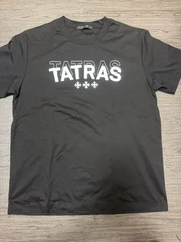 TATRAS 타트라스 티셔츠 블랙 M 사이즈