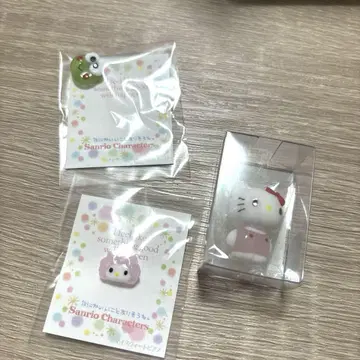 산리오 유리 마스코트