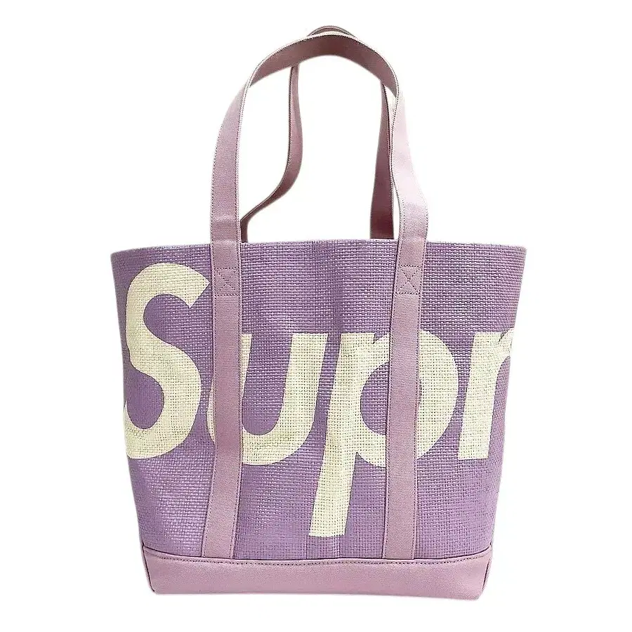 紫 supreme raffia tote bag シュプリーム トートバッグ Supreme 20ss