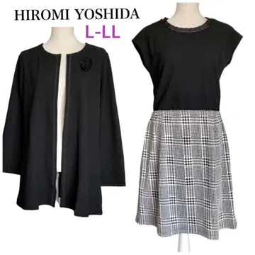 HIROMI YOSHIDA 셋업 수트 L-LL 블랙