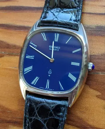 SEIKO 샤리오 SILVER885 다이얼 네이비