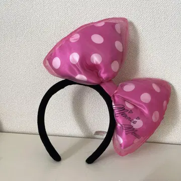 디즈니 미니 리본 머리띠