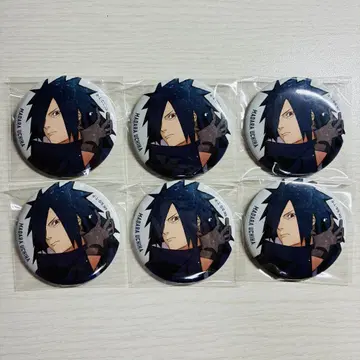 NARUTO 우치하 마다라 베이스 야드 캔뱃지 6세트
