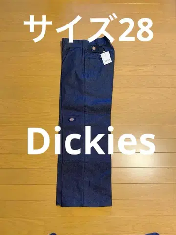 [새상품 미사용품] Dickies 데님 워크 팬츠 인디고 사이즈 28
