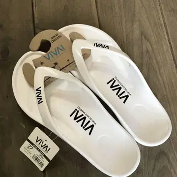 VIVI 화이트 플립플랍 27cm