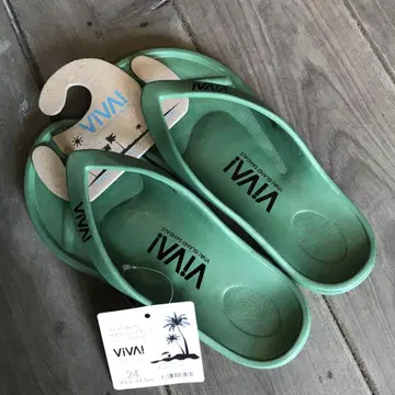 VIVA 그린 플립플랍 24cm