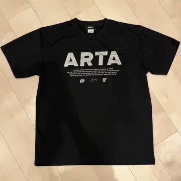 ARTA&STATEMENT 로고 드라이 티셔츠 XL 블랙