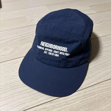 NEIGHBORHOOD 네이비 캠핑 캡