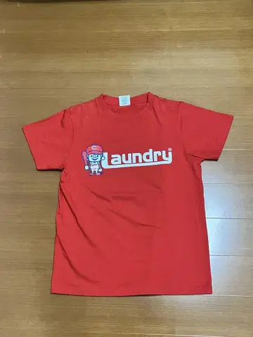 laundry Carp 티셔츠 S 사이즈 빨간색
