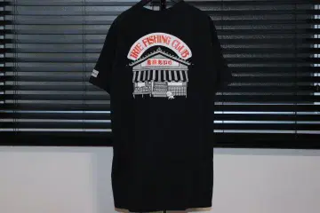 아이리 피싱 클럽 생선 가게 아이리 TEE / XL / 블랙 반팔 티셔츠