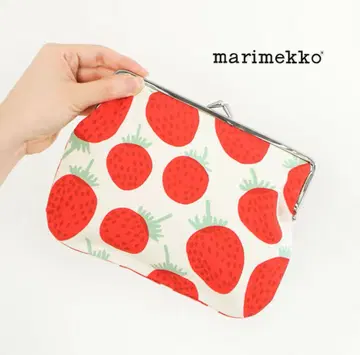 마리메꼬 marimekko 만시카 가마구치 파우치