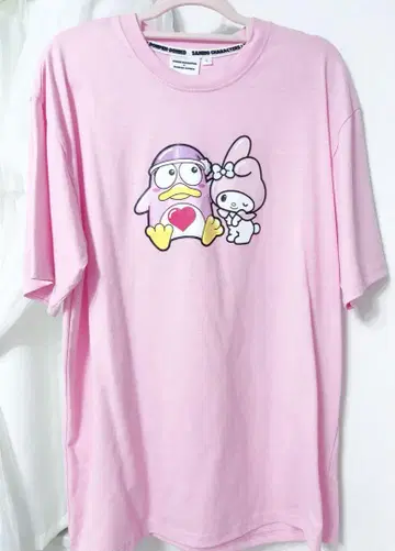 L 돈코 마이멜로디 반팔 티셔츠 핑크 돈키호테 지뢰계 마이멜로디