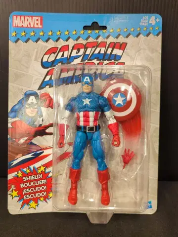 HASBRO (액션 피규어) 캡틴 아메리카 6인치