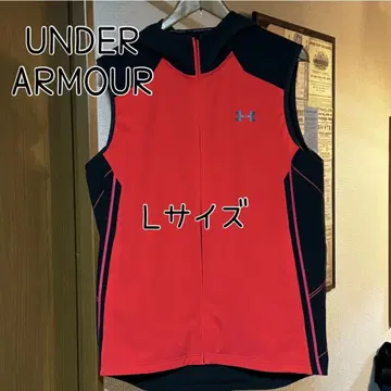 [ UNDER ARMOUR ] 슬리브리스 후드티 탱크탑 근력 운동