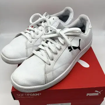 PUMA 소프트폼+ 스니커즈 화이트