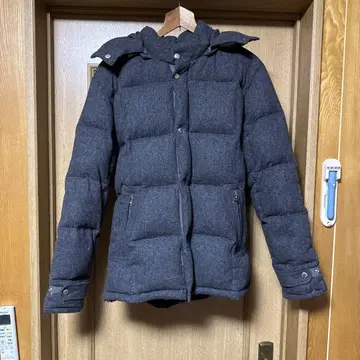 유나이티드 애로우즈 다운 자켓 울 L